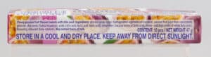Mentos Incredible Chew! Passion Fruit with Chia Seeds Flavoured Chewy Candy 47g