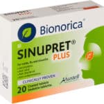 Bionorica Sinupret Plus Colds, Flu & Sinusitis Coated Tablets 20pk
