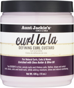 Aunt Jackie's Curls & Coils Collection Curl La La Defining Curl Custard 430ml