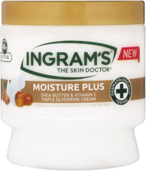 Ingram's Moisture Plus Shea Butter & Vitamin E Triple Glycerine Cream 450ml