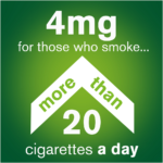 Nicorette Icy White 4mg Nicotene Gum 30pk