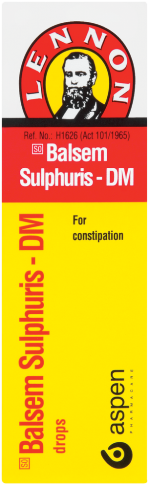 Lennon Balsem Sulphuris - DM Drops 20ml
