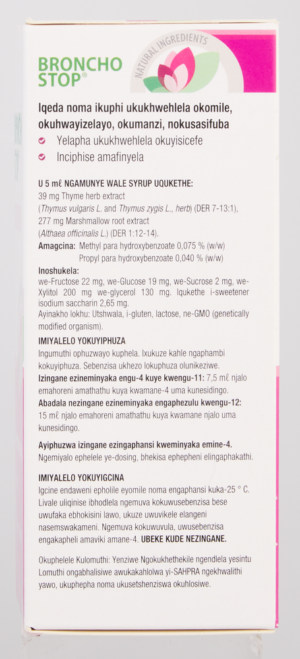 Bronchostop Cough Syrup 120ml