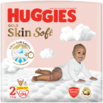 Huggies Gold Size 2 Skin Soft Disposable Nappies 94pk