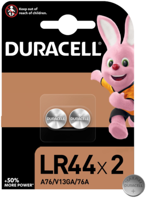 Duracell Specialty LR44 Specialty Alkaline Button Batteries 2s