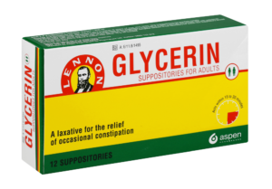 Lennon Glycerin Suppositories for Adults 12pk