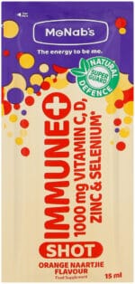 Mcnab's Orange Naartjie Flavour Immune Plus Shot 15ml