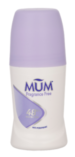 MUM Fragrance Free Anti-Perspirant Roll-On 45ml