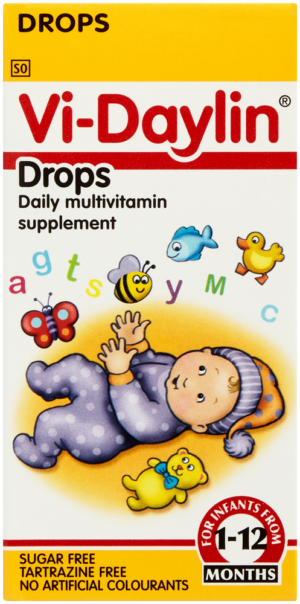 Vi-daylin Multivitamin Daily Supplement Drops 25ml