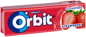 Wrigley's Orbit Strawberry Sugarfree Chewing Gum 14g
