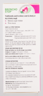 Bronchostop Cough Syrup 120ml