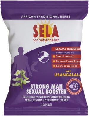 SELA Strong Man Sexual Booster Capsules 4pk