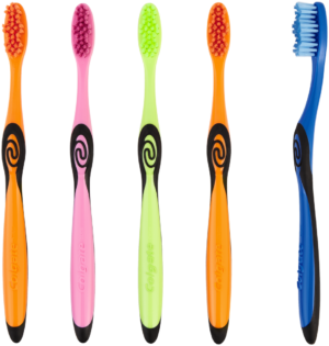 Colgate Colors Medium Toothbrush 5pk