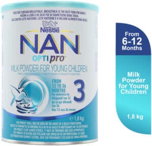 Nestlé NAN Optipro Stage 3 Milk Powder for Young Children 1.8kg