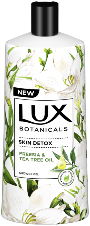 LUX Botanicals Freesia and Tea Tree Moisturizing Body Wash 750ml