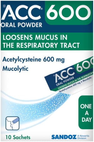 ACC 600 Oral Powder 10pk