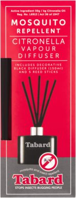 Tabard Mosquito Repellent Citronella Vapour Diffuser 1s