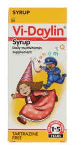Vi-daylin Syrup Daily Multivitamin Supplement 150ml