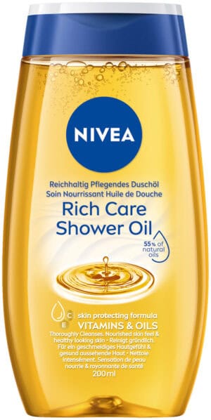 Nivea Rich Care Shower Oil 200ml