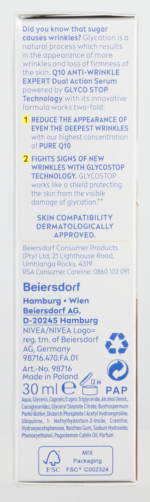 Nivea Q10 Anti-Wrinkle Expert Dual Action Serum 30ml