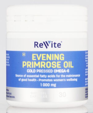 Revite 1000mg Evening Primrose Oil Softgel Capsules 30pk