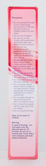 Mandy's Microwavable Hot Wax for Legs and Body 300g