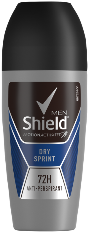Shield Men Dry Sprint Antiperspirant Roll-On Deodorant 50ml