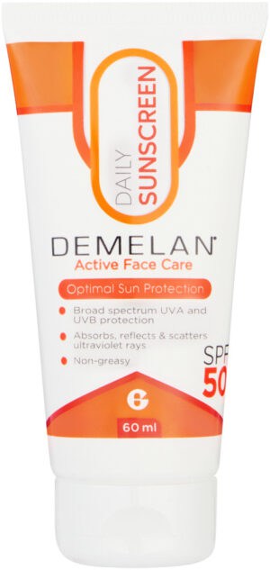 Demelan SPF 50 Daily Sunscreen 60ml