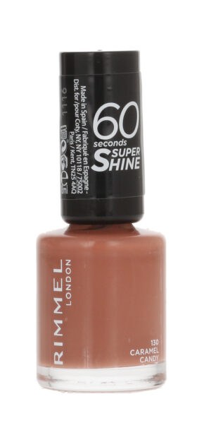 Rimmel 60 Seconds Caramel Candy Super Shine Nail Polish 8ml