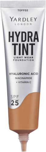 Yardley Toffee SPF 25 Hydra Tint Light Wear Foundation 30ml