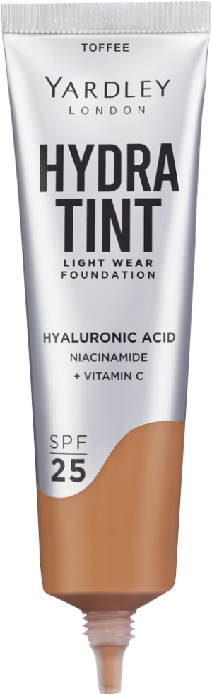Yardley Toffee SPF 25 Hydra Tint Light Wear Foundation 30ml