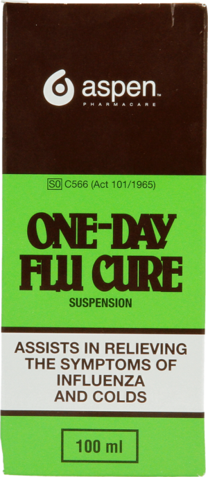 Aspen One Day Flu Cure Suspension 100ml