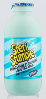 Steri Stumpie Bubblegum Flavoured Low Fat Milk 350ml