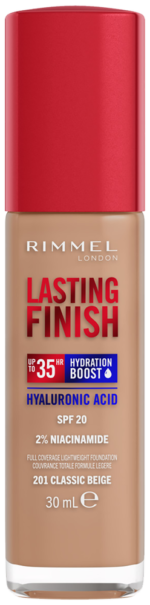 Rimmel Lasting Finish 201 SPF 20 35HR Foundation 30ml
