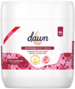 Dawn Rich Lanolin and Rose Water Soothing Body Cream 400ml