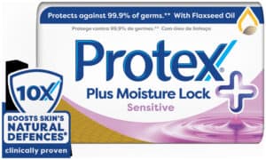 Protex Plus Moisture Lock Sensitive Antigerm Bar Soap 150g