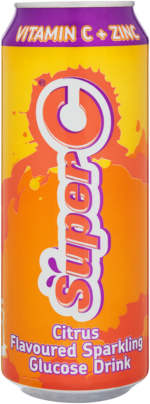 Super C Citrus Flavoured Sparkling Glucose Drink 500ml