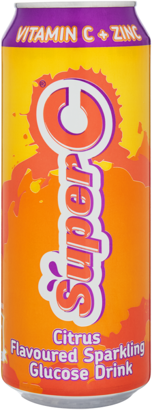 Super C Citrus Flavoured Sparkling Glucose Drink 500ml