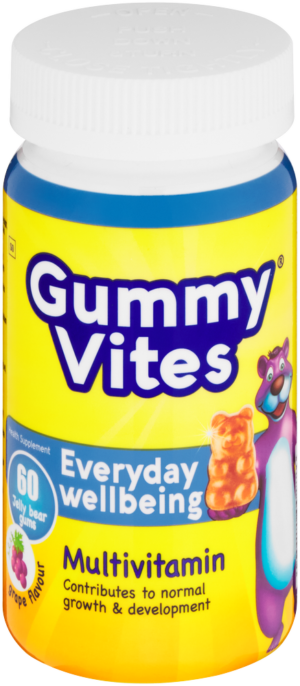 Gummy Vites Everyday Wellbeing Multivitamin Jelly Bear Gums 60pk