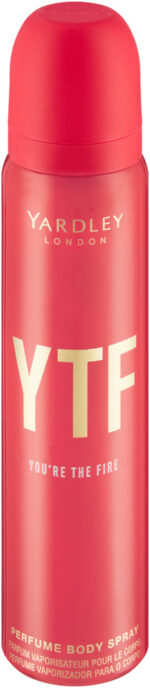 Yardley You're The Fire Perfume Body Spray 90ml