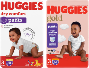 Huggies Gold Size 3 Disposable Nappy Pants 66pk