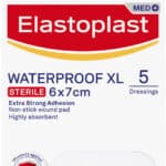 Elastoplast Sensitive XL Waterproof Sterile Dressings 5pk