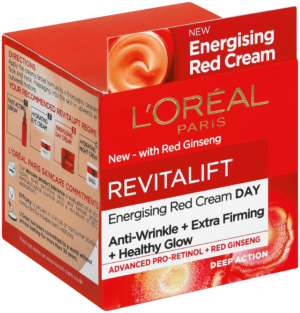 L'oréal Paris Revitalift Energising Red Day Cream 50ml