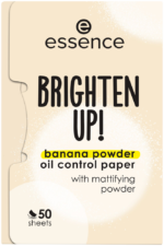 Essence Brighten Up! Banana Powder Oil Control Paper 50pk