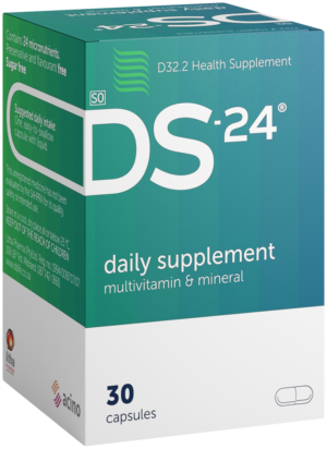 Ds-24 Daily Multivitamin & Mineral Supplement Capsules 30pk