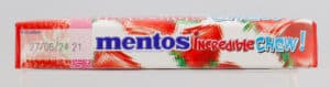 Mentos Incredible Chew! Strawberry Flavoured Chewy Candy 47g