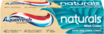 Aquafresh Naturals Mint Clean Toothpaste with Fluoride 75ml