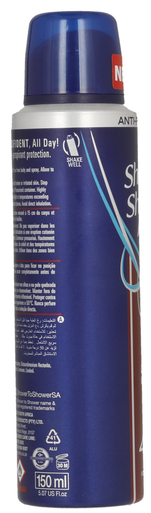 Shower To Shower Men Cool Musk Anti-Perspirant 150ml