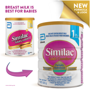 Similac Gold Comfort 1 Starter Infant Formula 820g