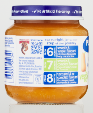 Purity From 7 Months Mixed Vegetables Veggi 125ml